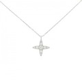 【リメイク】PT ダイヤモンド ネックレス 0.15CT