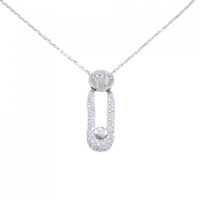 750WG/K18WG ダイヤモンド ネックレス 0.73CT