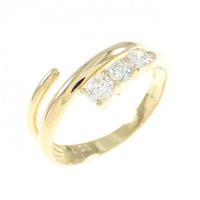 K18YG ダイヤモンド リング 0.29CT