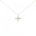 【リメイク】K18YG ダイヤモンド ネックレス 0.15CT