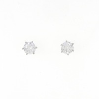 【リメイク】ダイヤモンド ピアス 0.503CT 0.513CT D SI1 EXT