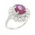 PT ルビー リング 2.03CT ビルマ産