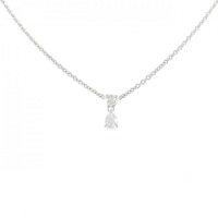 ミキモト ダイヤモンド ネックレス 0.19CT