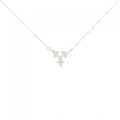 K18WG ダイヤモンド ネックレス 0.15CT