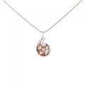 K18PG ダイヤモンド ネックレス 0.50CT