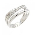K18WG ダイヤモンド リング 0.20CT