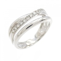 K18WG ダイヤモンド リング 0.20CT