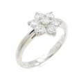 PT フラワー ダイヤモンド リング 0.50CT