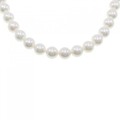 シルバークラスプ/K14WG アコヤパール ネックレス ピアス セット 8-8.5mm