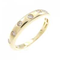 K18YG ダイヤモンド リング 0.20CT