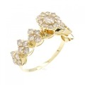 K18YG ダイヤモンド リング 1.00CT