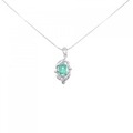 PT エメラルド ネックレス 0.51CT