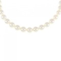 シルバークラスプ アコヤパール ネックレス 7.5-8mm