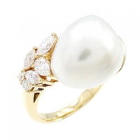 ミキモト 白蝶パール リング