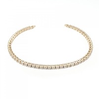 K18PG ダイヤモンド バングル 2.00CT