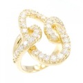 K18YG ダイヤモンド リング 1.29CT