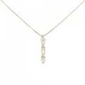 K18PG ダイヤモンド ネックレス 0.50CT