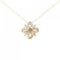 K18YG ダイヤモンド ネックレス 0.72CT