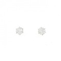 【新品】PT ダイヤモンド ピアス 0.521CT 0.518CT E SI2 Good