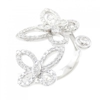 グラフ ミニバタフライ シルエット リング