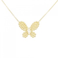 ヴァンクリーフ&アーペル バタフライ ダイヤモンド ネックレス 0.12CT