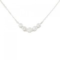 PT ダイヤモンド ネックレス 0.50CT