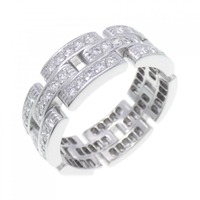 カルティエ マイヨンパンテール フルダイヤ リング