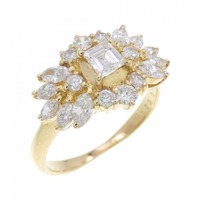 K18YG ダイヤモンド リング 0.20CT