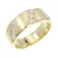 K18YG ダイヤモンド リング 0.50CT