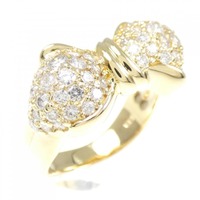 K18YG リボン ダイヤモンド リング 1.00CT