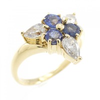 K18YG サファイヤ リング 0.63CT