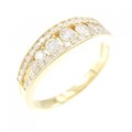 K18YG ダイヤモンド リング 0.66CT