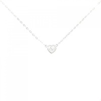 PT ハート ダイヤモンド ネックレス 0.23CT