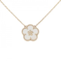 ヴァンクリーフ&アーペル ラッキースプリング プラムブロッサム ネックレス