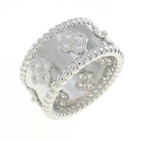 ヴァンクリーフ&アーペル ペルレ クローバー スモール リング