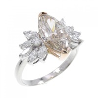 K18WG/K18PG ダイヤモンド リング 2.350CT