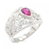 PT ルビー リング 0.69CT