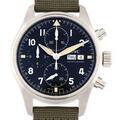 IWC パイロットウォッチクロノグラフ・スピットファイア IW387901 SS 自動巻