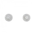 【新品】PT ダイヤモンド ピアス 0.233CT 0.232CT E VS2 Good