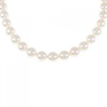 シルバークラスプ アコヤパール ネックレス 7.5-8mm