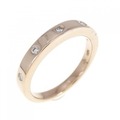 K18PG ダイヤモンド リング 0.10CT