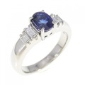 PT サファイヤ リング 1.11CT