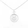 K18WG ダイヤモンド ネックレス 1.00CT