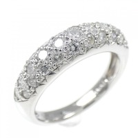 PT パヴェ ダイヤモンド リング 0.70CT