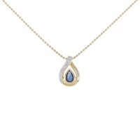 18K/18KWG/750 サファイヤ ネックレス