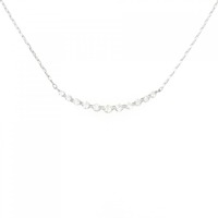 K18WG ダイヤモンド ネックレス 0.55CT