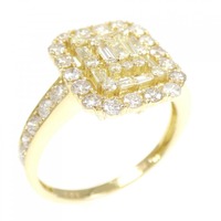 K18YG ダイヤモンド リング 1.00CT