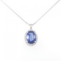 【リメイク】PT サファイヤ ネックレス 9.47CT スリランカ産