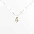 【新品】K18YG ダイヤモンド ネックレス 0.36CT