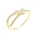 ポンテヴェキオ バタフライ ダイヤモンド リング 0.22CT
